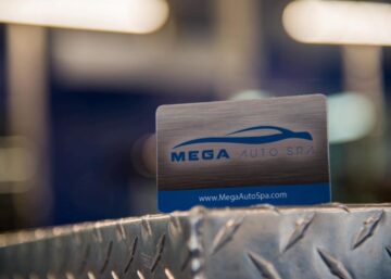 MEGA Auto Spa Monthly Wash member card